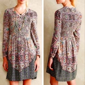 Maeve Dress, Moroccan Tile Pattern